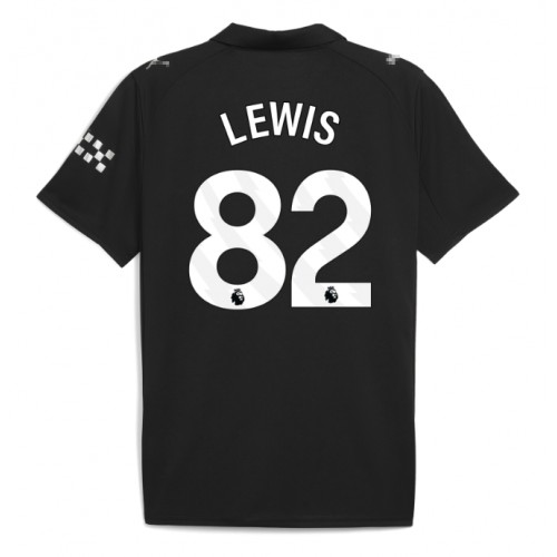 Manchester City Rico Lewis #82 Replika Udebanetrøje 2025-26 Kortærmet Manchester City Rico Lewis #82 Replika Udebanetrøje 2025-26 Kortærmet